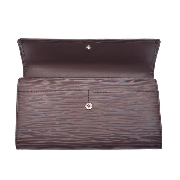 Louis Vuitton Epi Zipper Long Wallet Mocha Black - Picture 6 of 12